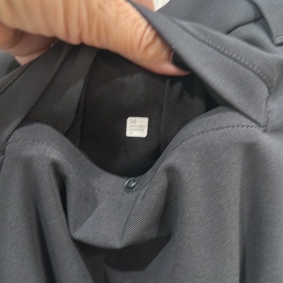 (6320) LULULEMON Commission Pant Slim 30"L *Warpstreme Sz 36W in NAVY *SOME WEAR - Picture 9 of 10